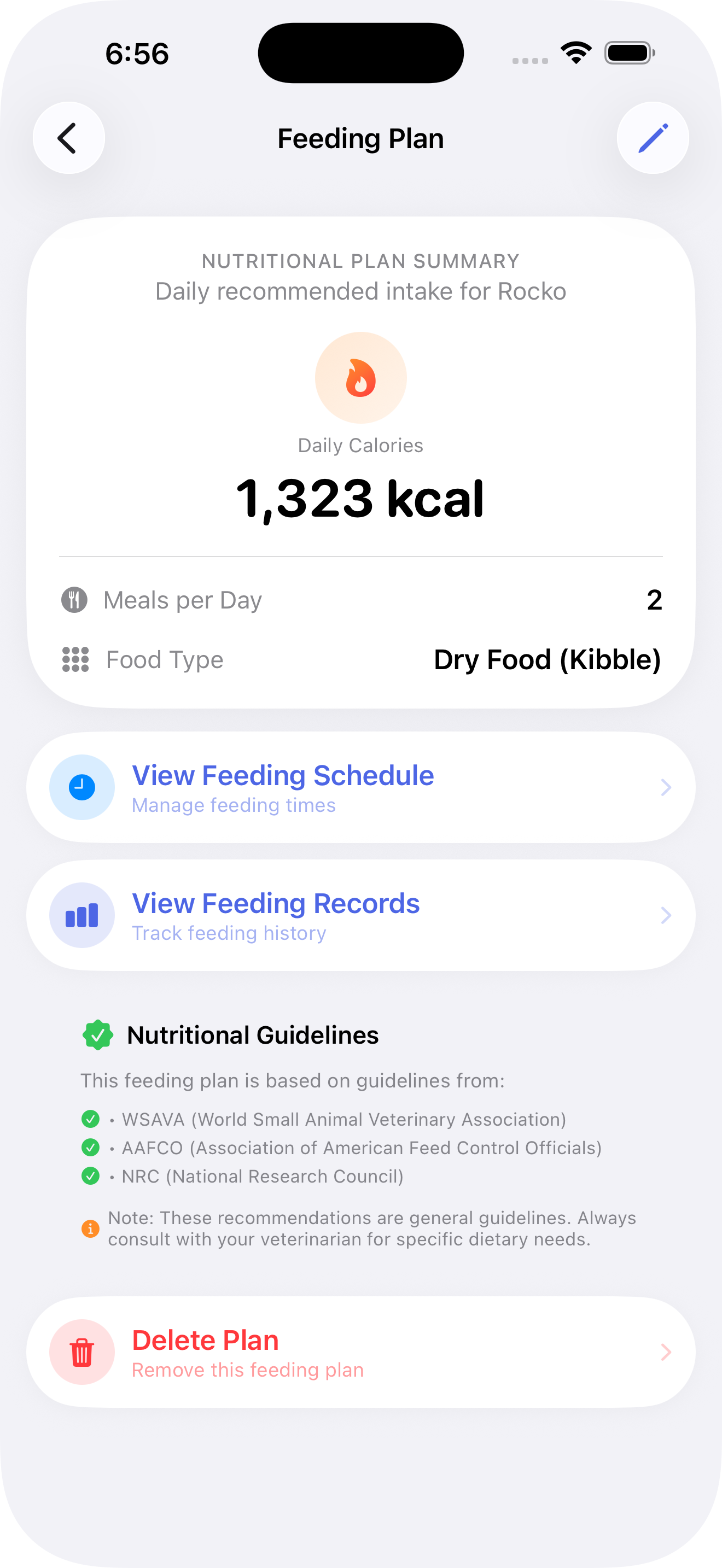 Paw Card App Screenshot 3